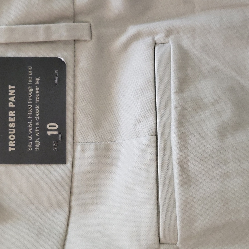 J Crew Beige Size 10 Trousers